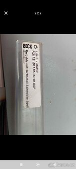 Výstružníky Beck - 2