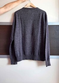 Pánský melírovaný svetr vel. L, zn. C&A - 2