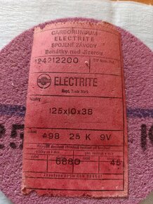 Brusné kotouče Electrite 125x10x38 - 2