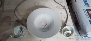 Tesla - interiérové svítidlo, porcelán - 2