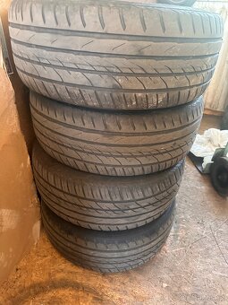 Prodám kompletní sadu alu kol BMW s letními pneumatikami - 2