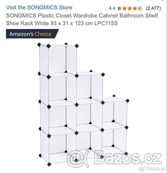 SONGMICS plastové boxy k sestavení - 2