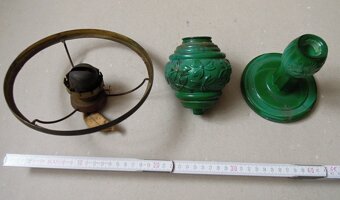 Malachitová lampa - 2
