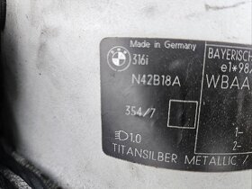 Bmw E46 318i veškeré náhradní díly - 2