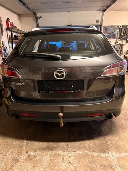 MAZDA 6 2.0i 114KW,2011,2DIN,KŮŽE,VÝHŘEV,TZ,SERVIS,BEZ RZI - 2