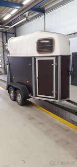 Přepravník 1 koňku s laminátovou střechou 1300kg - 2