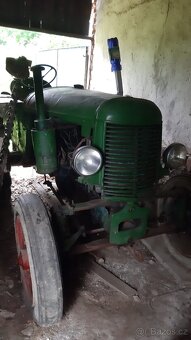 Traktor Škoda 30 s vlekem - 2