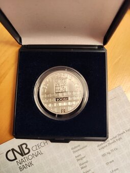 Stříbrná mince 100 Kč 2025 Nejvyšší soud, provedení proof - 2