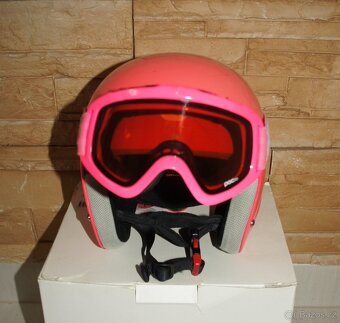Lyžařská helma Pocito vč. brýlí - vel. XS - S - 2