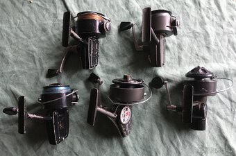 Retro rybář starý naviják - 2