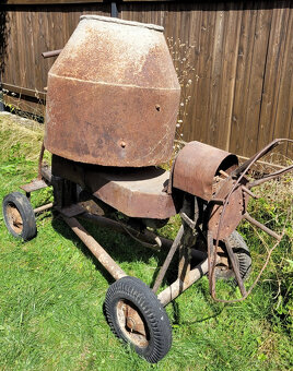 Míchačka 380V + prohazovací síto - 2