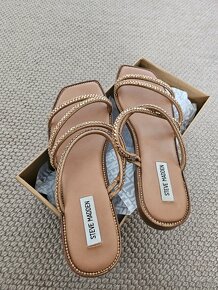 Dámské zlaté sandále vel.41 - nové, Steve Madden - 2