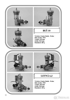 Kniha České modelářské motory - 2