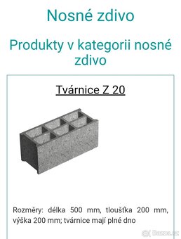 Tvárnice Z20 - 2