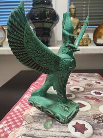 Sošky Horus,ESET, bastet ,sarkofág  Egypt tyrkys - 2