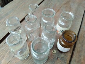 Staré lékárenské lahvičky - nabídněte - 2