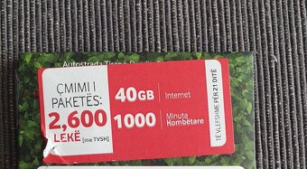 Datová SIM karta Albánie - 2