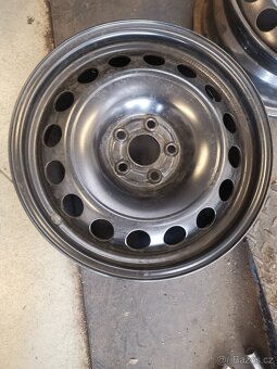 5x100 r16 plechové disky - 2
