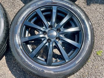 Alu kola na Škoda Fabia s letní pneu 195/55/15 - 2