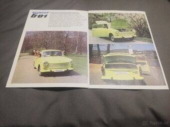 TRABANT 601 LIMUSINA UNIVERSAL MOTOTECHNA originál prospekt - 2