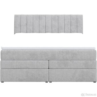 Nova Boxspringbett Shark 160x200 cm + Topper - 2