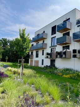 Pronájem bytu 2+kk 60,3 m² v Nymburk , novostavba, terasa - 2