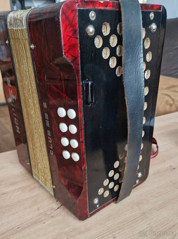 Prodám Heligonku Hohner club III - 2