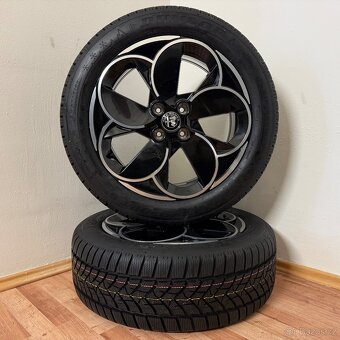 ALFA ROMEO JUNIOR 4x108 R18 ET35+ZIMNÍ 215/55R18 - 2