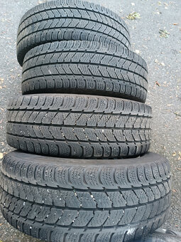VW T5 T6 - disky 6,5x16 et51 + zimní 205/65/16C DOT2024 - 2
