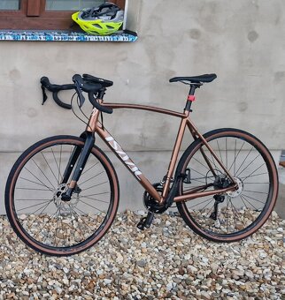 Gravel ISAAC - Hadron Xplore GRX400 2x10 autumn bronze XL - 2