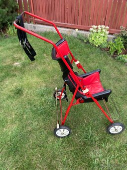 Retro dětská sedačka - 1. typ autosedačky - 2