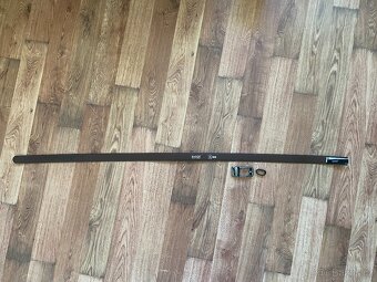 Nový pánský kožený nastavitelný opasek BANDI s aut. sponou - 2