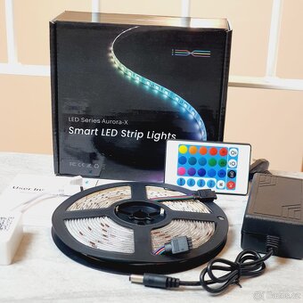 Smart Bluetooth LED pásek hudební, mobilní aplikace - nový - 2