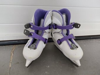 Dívčí nastavitelné brusle Oxelo - 2