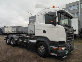 Scania R450, 6x4, Hákový nosič kontejnerů, Palfinger - 2