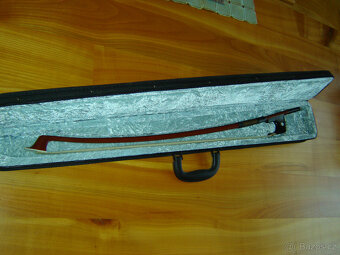 Německý 4/4 smyčec na kontrabas a pouzdro - 2