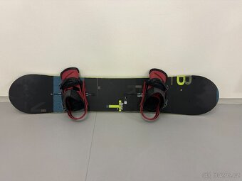 Kompletní snowboardová výbava BURTON prkno,vázání,boty a bag - 2