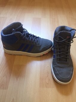 Adidas zimní/podzimní boty, šedé, vel.6 - 2