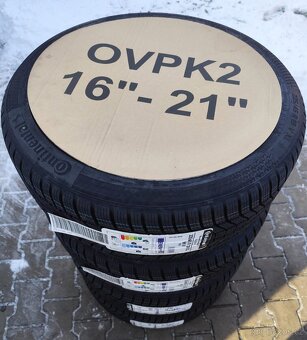 Nová sada zimních pneumatik Continental 225/45 R19 XL - 2