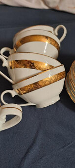 Servis na kávu/čaj se zlacením Nová cena 390,- - 2