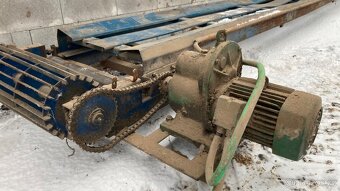 Pásový dopravník, motor, převodovka,sekce - 2