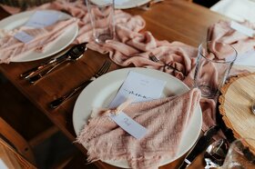 Mušelínové běhouny 8ks - 2