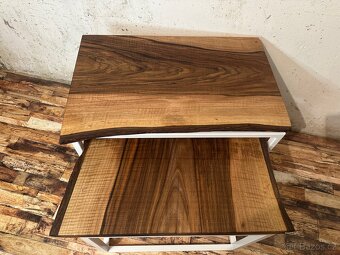 Ořechové konferenční stolky - 2