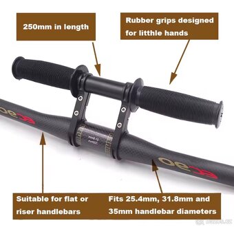 Dětská řídítka na kolo - 2