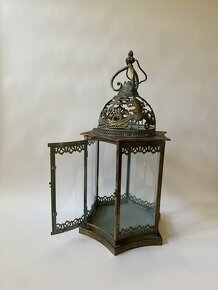KOVOVÁ LUCERNA 57 cm - ORNAMENT - 2