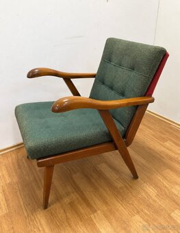 Retro křeslo 60. léta Nábytkárny Stod - 2