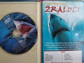 3x DVD - Rosomáci, Žraloci + Román pro ženy - 2