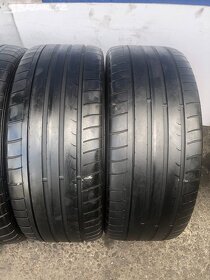 Pneu letní 4ks Dunlop 255 40 21 vzorek 5,2 - 4.0mm - 2