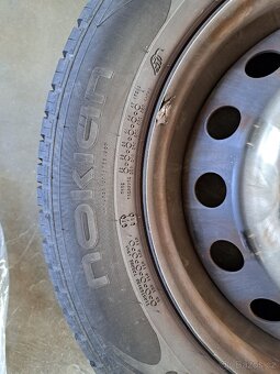 Plechové kola s pneu Nokian 195/65 R15 91H - 2
