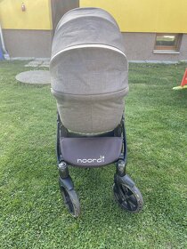 Kočárek NOORDI Fjordi III 2v1 2021, black - 2